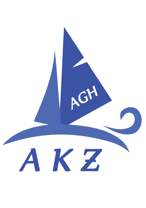 Logo Akademicki klub żeglarski AGH